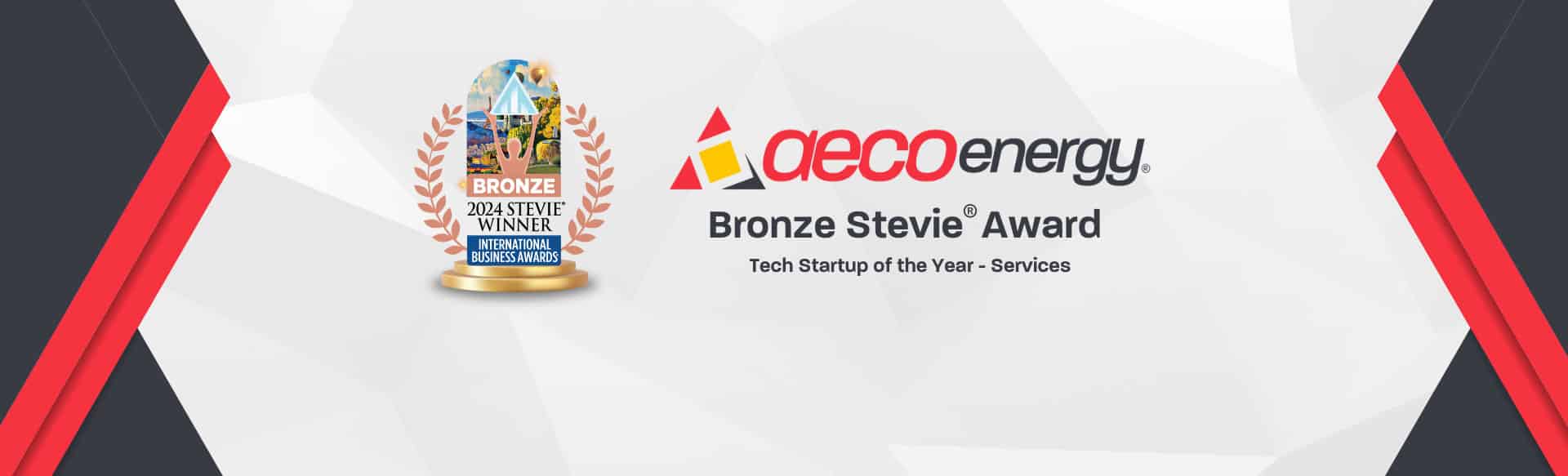 AECO Energy Wins Bronze at the 2024 Stevie® Awards for Tech Startup of the Year – Services